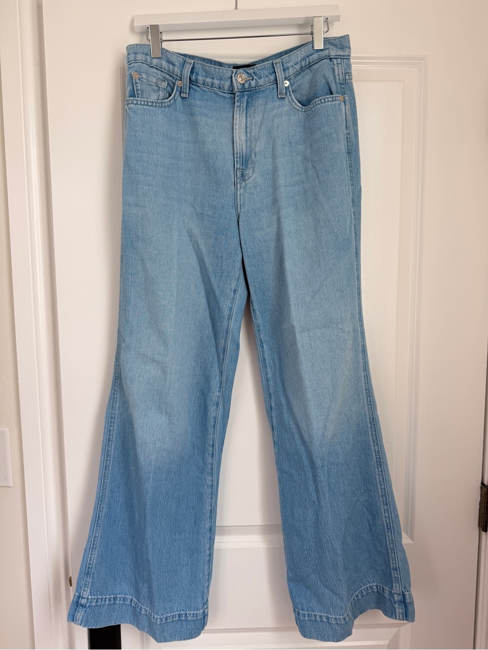 7 For All Mankind Modern Dojo High Waist Flare Jeans Size 29